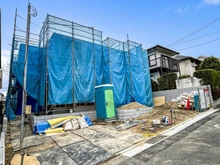 【神奈川県/川崎市麻生区王禅寺東】川崎市麻生区王禅寺東5丁目　新築戸建 建築中の外観