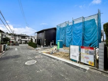 【神奈川県/川崎市麻生区王禅寺東】川崎市麻生区王禅寺東5丁目　新築戸建 建築中の外観