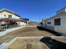 【神奈川県/川崎市麻生区上麻生】川崎市麻生区上麻生7丁目　新築戸建A号棟 現地（建築前）：全2棟　奥