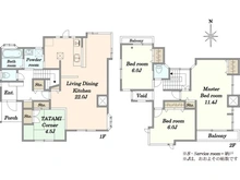 【神奈川県/横浜市金沢区六浦】横浜市金沢区六浦5丁目中古戸建 間取り図