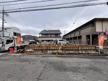 【東京都/日野市旭が丘】日野市旭が丘1丁目新築戸建 建築中の外観