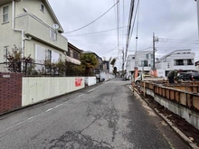 【東京都/日野市旭が丘】日野市旭が丘1丁目新築戸建 前面道路
