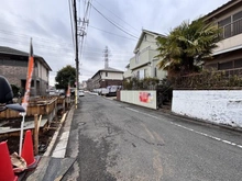 【東京都/日野市旭が丘】日野市旭が丘1丁目新築戸建 前面道路