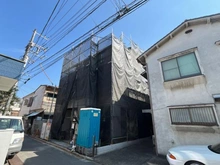 【東京都/荒川区東尾久】荒川区東尾久5丁目新築戸建 建築中の外観