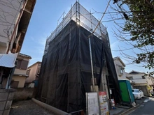 【東京都/荒川区東尾久】荒川区東尾久5丁目新築戸建 建築中の外観