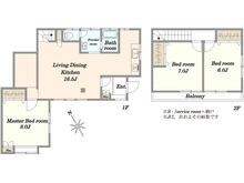 【東京都/町田市相原町】町田市相原町　中古戸建 間取り図