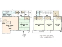 【東京都/町田市小山町】町田市小山町　中古戸建 間取り図