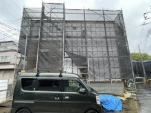 【神奈川県/川崎市宮前区初山】宮前区初山2丁目　新築戸建10号棟 建築中の外観：全17棟