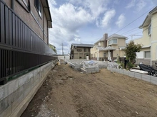 【神奈川県/藤沢市本鵠沼】藤沢市本鵠沼4丁目　新築戸建 建築中の外観