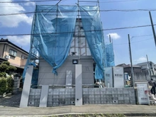 【神奈川県/藤沢市下土棚】藤沢市下土棚　新築戸建 建築中の外観