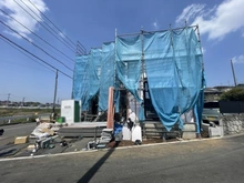 【神奈川県/藤沢市下土棚】藤沢市下土棚　新築戸建 建築中の外観