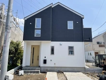 【神奈川県/藤沢市高倉】藤沢市高倉　新築戸建1号棟 建築中の外観：全6棟