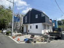 【神奈川県/藤沢市高倉】藤沢市高倉　新築戸建1号棟 建築中の外観：全6棟