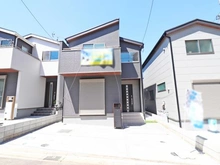 【神奈川県/藤沢市石川】藤沢市石川6丁目　新築戸建7号棟 リビング・ダイニング：全8棟　写真中央