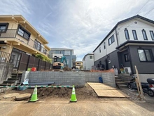 【神奈川県/藤沢市善行】藤沢市善行6丁目　新築戸建 建築中の外観