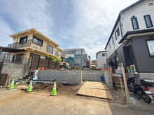 【神奈川県/藤沢市善行】藤沢市善行6丁目　新築戸建 建築中の外観