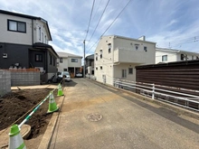 【神奈川県/藤沢市善行】藤沢市善行6丁目　新築戸建 前面道路