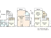 【神奈川県/藤沢市みその台】藤沢市みその台　中古戸建 間取り図