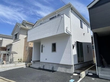 【神奈川県/藤沢市善行坂】藤沢市善行坂1丁目　新築戸建 建築中の外観