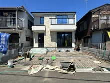 【東京都/府中市本宿町】府中市本宿町3丁目　新築戸建 建築中の外観