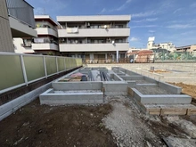 【東京都/調布市菊野台】調布市菊野台2丁目新築戸建A号棟 建築中の外観：全13棟