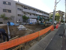 【神奈川県/川崎市麻生区王禅寺西】川崎市麻生区王禅寺西7丁目　新築戸建C号棟 現地（建築前）：全7棟