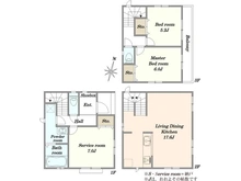 【神奈川県/川崎市麻生区王禅寺西】川崎市麻生区王禅寺西7丁目　新築戸建F号棟 間取り図