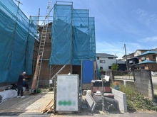 【東京都/町田市小山町】町田市小山町　新築戸建1号棟 建築中の外観：全2棟