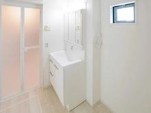 【神奈川県/川崎市多摩区栗谷】川崎市多摩区栗谷2丁目　新築戸建2号棟 洗面室
