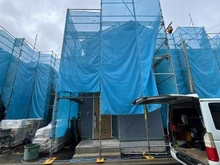 【神奈川県/川崎市麻生区上麻生】川崎市麻生区上麻生7丁目　新築戸建14号棟 建築中の外観：全31棟