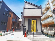 【神奈川県/川崎市多摩区栗谷】川崎市多摩区栗谷1丁目　新築戸建1号棟 外観：全2棟