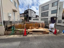 【神奈川県/川崎市多摩区東三田】川崎市多摩区東三田2丁目　新築戸建 建築中の外観
