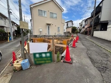 【神奈川県/川崎市多摩区東三田】川崎市多摩区東三田2丁目　新築戸建 建築中の外観
