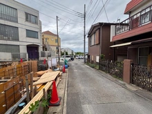 【神奈川県/川崎市多摩区東三田】川崎市多摩区東三田2丁目　新築戸建 前面道路