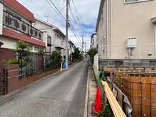 【神奈川県/川崎市多摩区東三田】川崎市多摩区東三田2丁目　新築戸建 前面道路