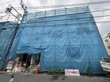 【神奈川県/川崎市多摩区菅野戸呂】川崎市多摩区菅野戸呂　新築戸建 建築中の外観