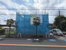【神奈川県/川崎市麻生区王禅寺西】川崎市麻生区王禅寺西4丁目　新築戸建B号棟 建築中の外観：全2棟