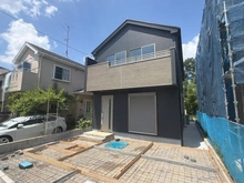【神奈川県/川崎市麻生区岡上】川崎市麻生区岡上　新築戸建 建築中の外観