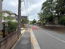 【東京都/稲城市平尾】稲城市平尾1丁目　新築戸建2号棟 前面道路