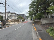 【東京都/稲城市平尾】稲城市平尾1丁目　新築戸建2号棟 前面道路