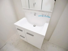 【神奈川県/川崎市多摩区宿河原】川崎市多摩区宿河原7丁目　新築戸建 洗面室：洗面ボール
