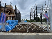 【東京都/町田市金森】町田市金森6丁目　新築戸建3号棟 建築中の外観：全6棟