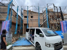 【東京都/町田市金森】町田市金森6丁目　新築戸建5号棟 建築中の外観：全6棟