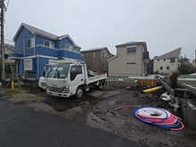 【東京都/町田市南大谷】町田市南大谷7丁目　新築戸建1号棟 建築中の外観：全4棟