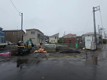 【東京都/町田市南大谷】町田市南大谷7丁目　新築戸建2号棟 建築中の外観：全4棟