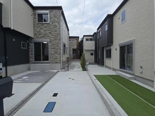 【東京都/町田市鶴川】町田市鶴川5丁目　新築戸建2号棟 外観：全6棟
奥（茶色の建物）