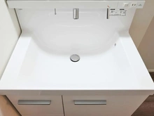 【神奈川県/川崎市川崎区浅田】川崎市川崎区浅田4丁目　新築戸建1号棟 洗面室：洗面ボール