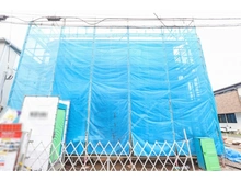 【東京都/世田谷区喜多見】世田谷区喜多見9丁目　新築戸建1号棟 建築中の外観