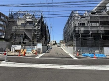 【神奈川県/横浜市港北区鳥山町】鳥山町 新築戸建 A棟/全9棟 建築中の外観