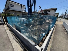 【神奈川県/横浜市港北区新吉田東】港北区新吉田東5丁目　新築戸建 建築中の外観